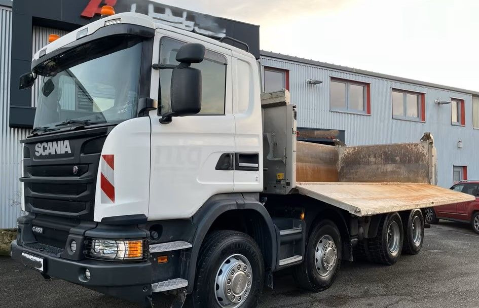 Scania G450 8x4 – Meiller 3-stronny wywrot – Bordmatik – Retarder – Euro 6 – 298.420 km - Tipvogn lastbil: billede 4 Scania G450 8x4 – Meiller 3-stronny wywrot – Bordmatik – Retarder – Euro 6 – 298.420 km - Tipvogn lastbil: billede 4