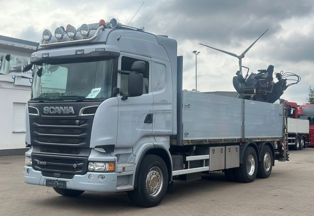 Scania R500 V8 6x2 |platforma budowlana z HDS FASSI F235 sterowanie radiowe | Euro5| Oś tylna: podnoszona i skrętna - Lastbil med lad, Lastbil med kran: billede 1 Scania R500 V8 6x2 |platforma budowlana z HDS FASSI F235 sterowanie radiowe | Euro5| Oś tylna: podnoszona i skrętna - Lastbil med lad, Lastbil med kran: billede 1