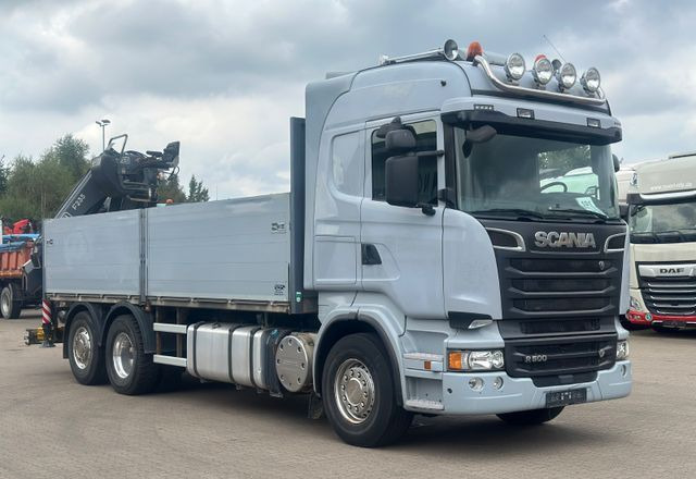 Scania R500 V8 6x2 |platforma budowlana z HDS FASSI F235 sterowanie radiowe | Euro5| Oś tylna: podnoszona i skrętna - Lastbil med lad, Lastbil med kran: billede 2 Scania R500 V8 6x2 |platforma budowlana z HDS FASSI F235 sterowanie radiowe | Euro5| Oś tylna: podnoszona i skrętna - Lastbil med lad, Lastbil med kran: billede 2