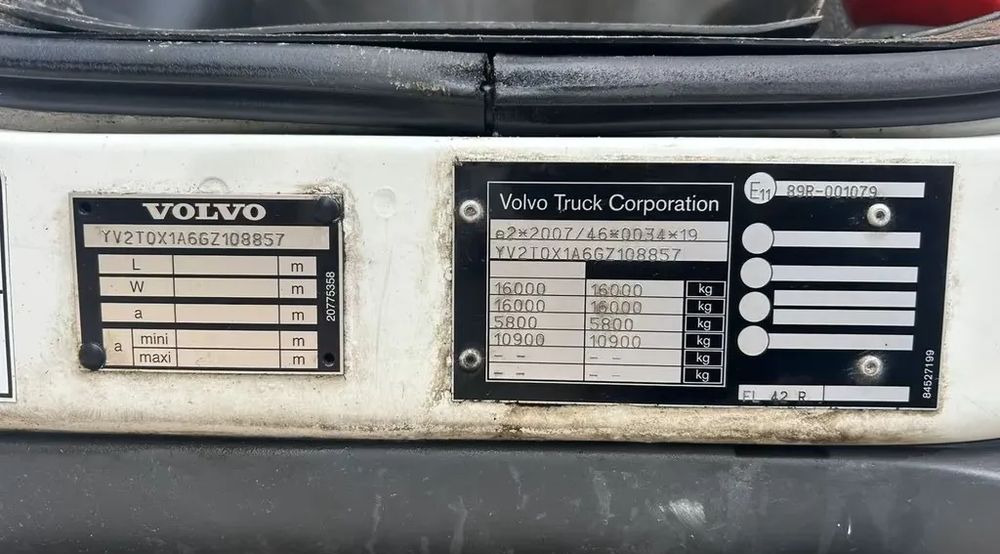 Leje en  Volvo FL 250 | Chłodnia Carrier Supra -30°C | Hydrauliczna platforma załadunkowa | ogrzewanie postojowe | 187 654 km | Automatyczna skrzynia | Euro 6 |4x2 Volvo FL 250 | Chłodnia Carrier Supra -30°C | Hydrauliczna platforma załadunkowa | ogrzewanie postojowe | 187 654 km | Automatyczna skrzynia | Euro 6 |4x2: billede 16