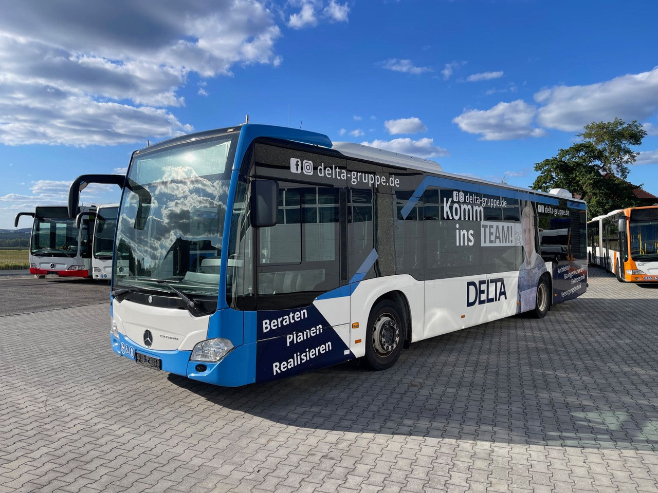 Bybus Mercedes-Benz O 530 Citaro C2  /  3-Türer  / Vollklimaanlage: billede 8