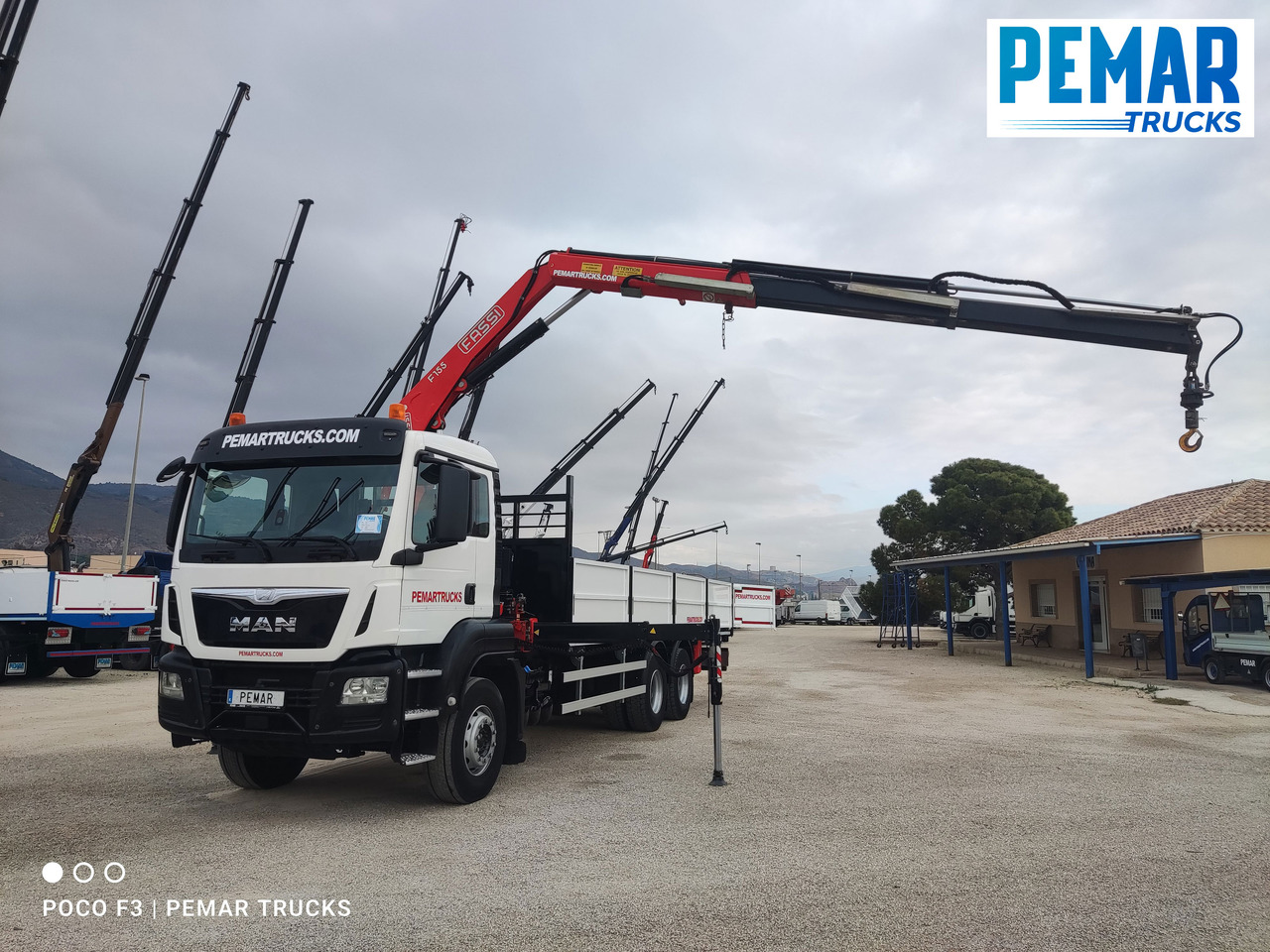 Lastbil med kran MAN TGS 26.360 6X4 GRUA CAJA FIJA EURO 6: billede 8 Lastbil med kran MAN TGS 26.360 6X4 GRUA CAJA FIJA EURO 6: billede 8