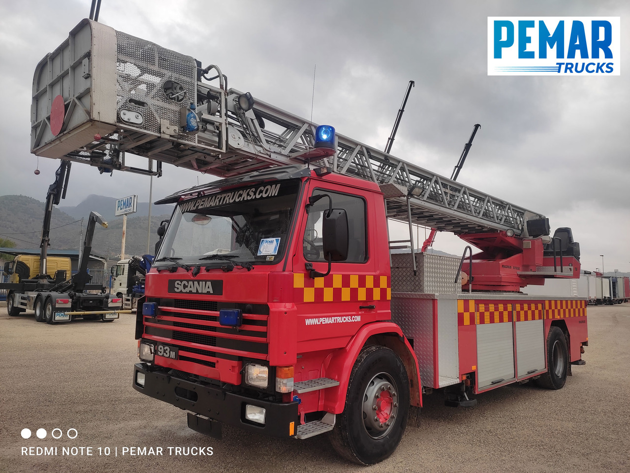 SCANIA G93 250 ESCALERA BOMBEROS - Brandbil: billede 2 SCANIA G93 250 ESCALERA BOMBEROS - Brandbil: billede 2