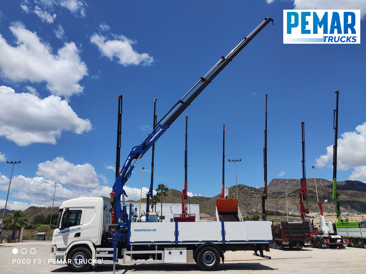 SCANIA P 370 GRUA CAJA FIJA 18T - Lastbil med kran: billede 5 SCANIA P 370 GRUA CAJA FIJA 18T - Lastbil med kran: billede 5