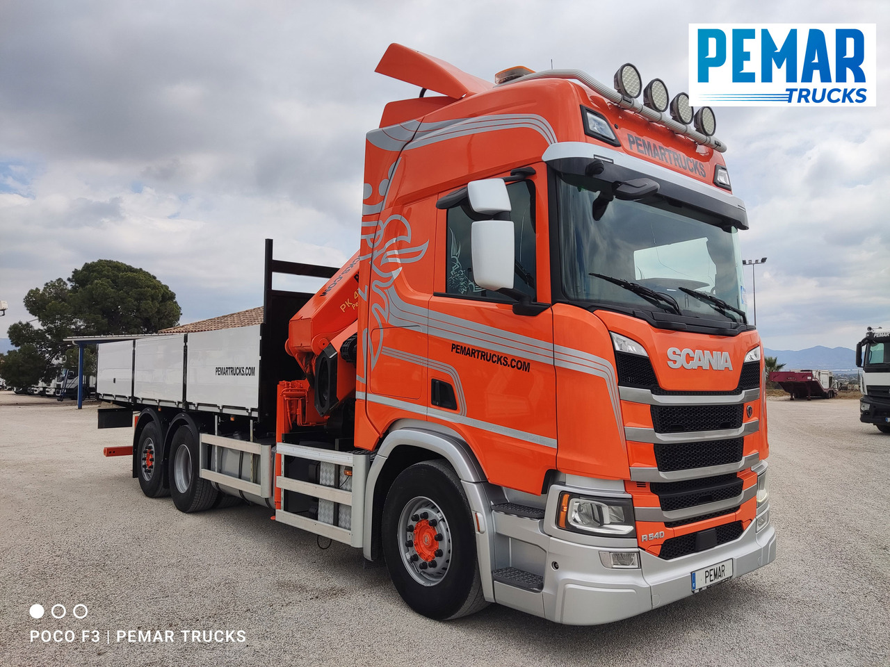 SCANIA R 540 6X2 GRUA CAJA FIJA - Lastbil med lad, Lastbil med kran: billede 4 SCANIA R 540 6X2 GRUA CAJA FIJA - Lastbil med lad, Lastbil med kran: billede 4