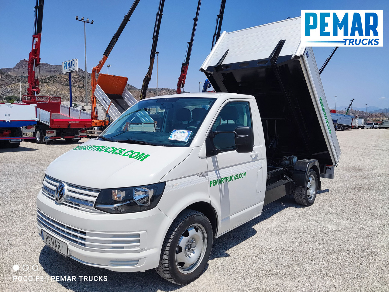 VOLKSWAGEN TRANSPORTER 2.0 TDI - Ladbil med tip: billede 1 VOLKSWAGEN TRANSPORTER 2.0 TDI - Ladbil med tip: billede 1