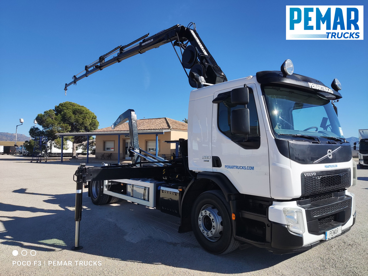 VOLVO FE 280 GRUA MULTILIFT 18T EURO 6 - Tipvogn lastbil, Lastbil med kran: billede 3 VOLVO FE 280 GRUA MULTILIFT 18T EURO 6 - Tipvogn lastbil, Lastbil med kran: billede 3