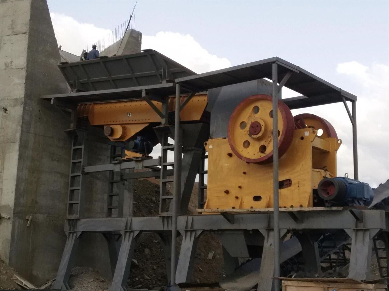 Kinglink Primary Jaw Crusher PE900X1200 | PE3648 - Kæbeknuser: billede 1 Kinglink Primary Jaw Crusher PE900X1200 | PE3648 - Kæbeknuser: billede 1