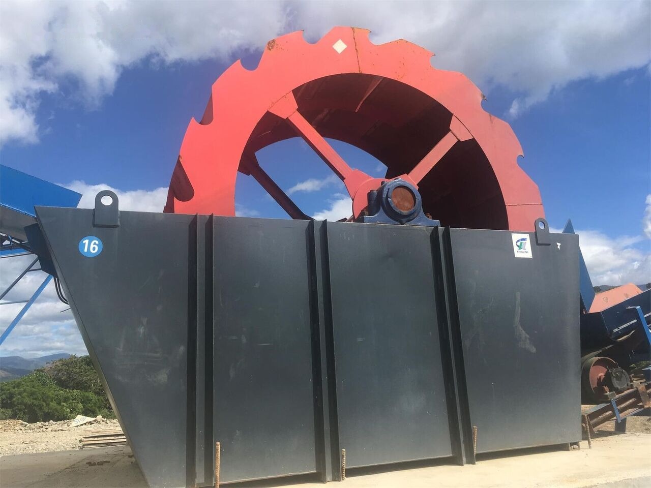 Kinglink XSD2610 Wheeled Bucket Sand Washer - Sorterværk: billede 3 Kinglink XSD2610 Wheeled Bucket Sand Washer - Sorterværk: billede 3