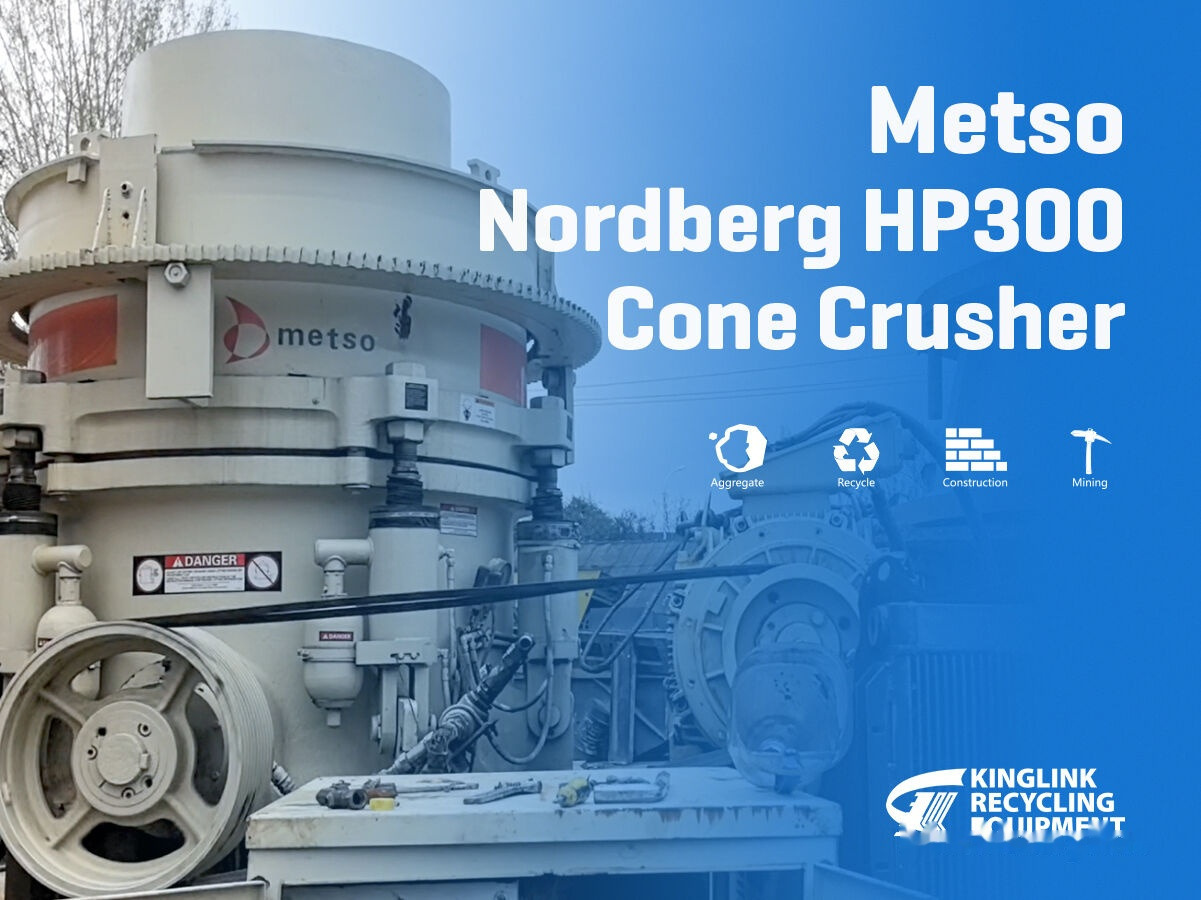 Metso Nordberg HP300 Cone Crusher - Kegleknuser: billede 1 Metso Nordberg HP300 Cone Crusher - Kegleknuser: billede 1