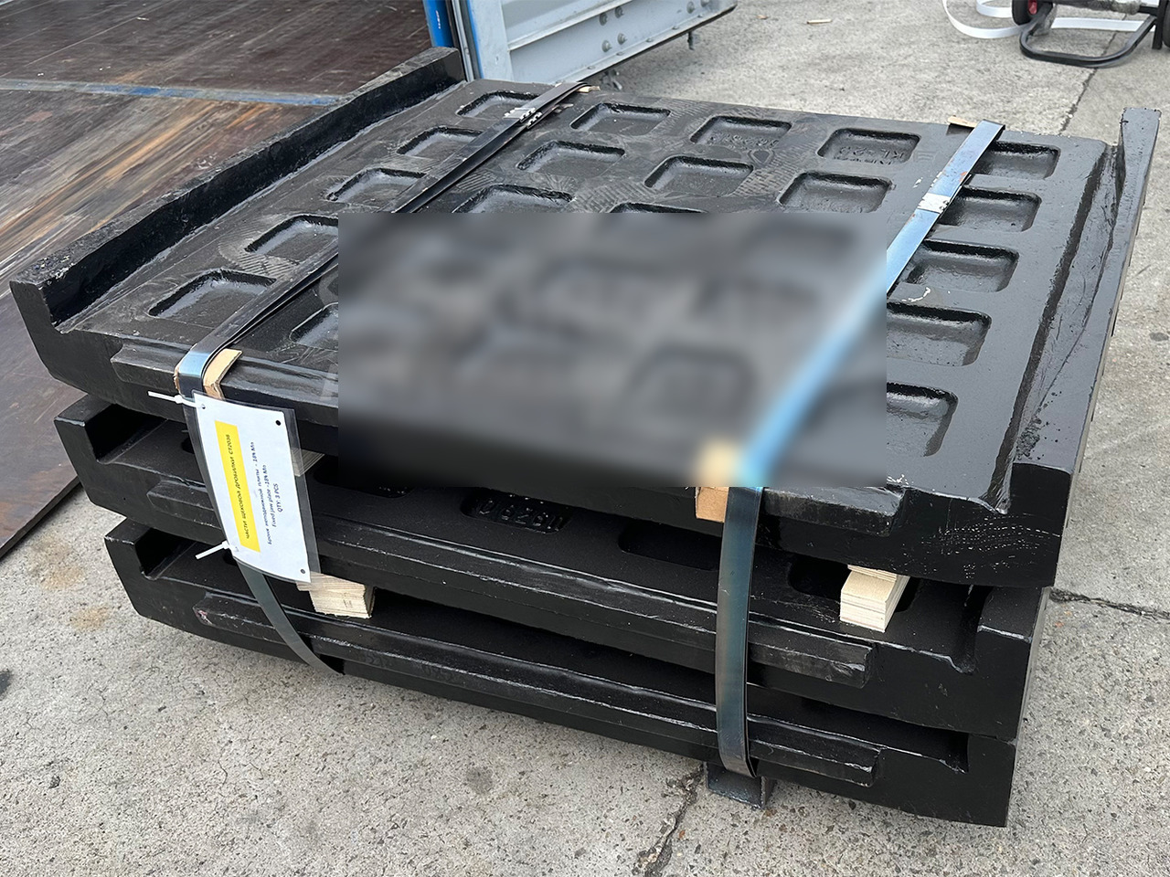 KINGLINK High Manganese Steel Fixed Jaw Plates 17003346 for CT2036 Jaw Crusher - Reservedel for Entreprenørmaskin: billede 2 KINGLINK High Manganese Steel Fixed Jaw Plates 17003346 for CT2036 Jaw Crusher - Reservedel for Entreprenørmaskin: billede 2