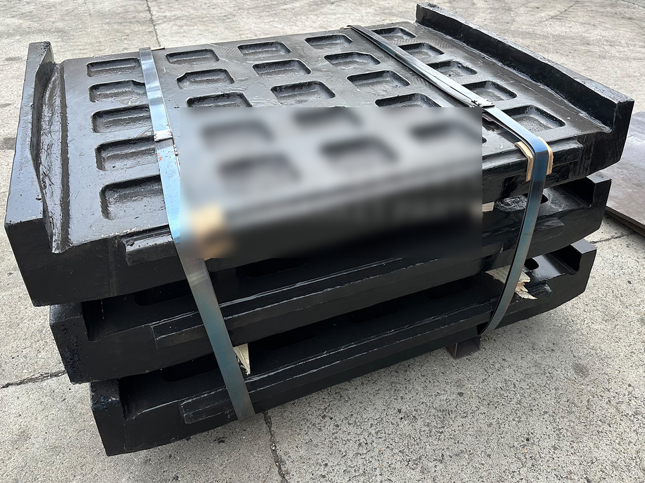 KINGLINK High Manganese Steel Fixed Jaw Plates 17003346 for CT2036 Jaw Crusher - Reservedel for Entreprenørmaskin: billede 3 KINGLINK High Manganese Steel Fixed Jaw Plates 17003346 for CT2036 Jaw Crusher - Reservedel for Entreprenørmaskin: billede 3