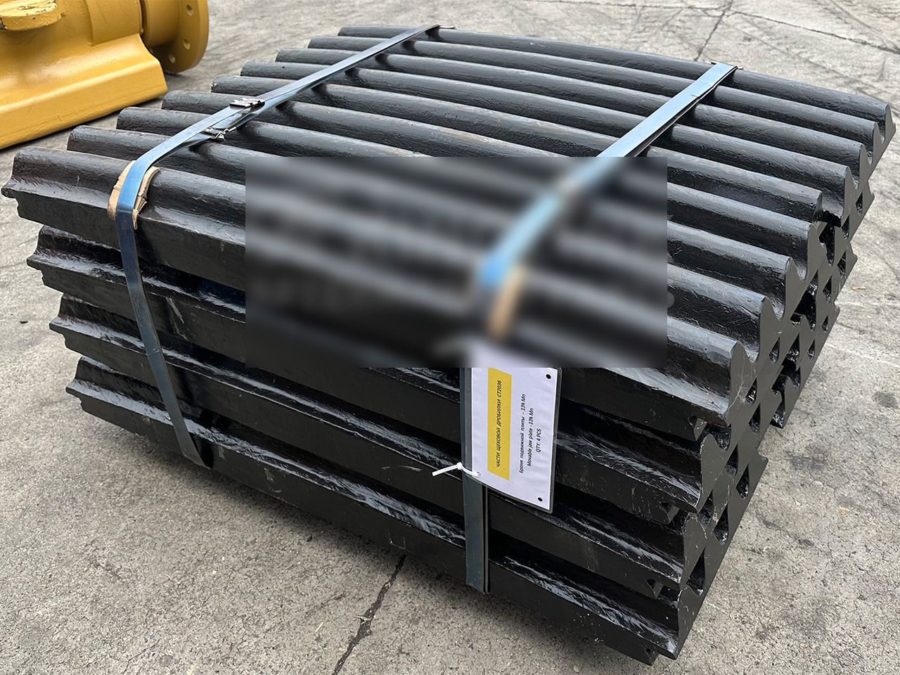 KINGLINK High Manganese Steel Movable Jaw Plates 17003347 for CT2036 Jaw Crusher - Reservedel for Entreprenørmaskin: billede 2 KINGLINK High Manganese Steel Movable Jaw Plates 17003347 for CT2036 Jaw Crusher - Reservedel for Entreprenørmaskin: billede 2