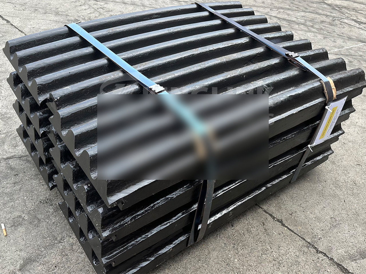 KINGLINK High Manganese Steel Movable Jaw Plates 17003347 for CT2036 Jaw Crusher - Reservedel for Entreprenørmaskin: billede 5 KINGLINK High Manganese Steel Movable Jaw Plates 17003347 for CT2036 Jaw Crusher - Reservedel for Entreprenørmaskin: billede 5