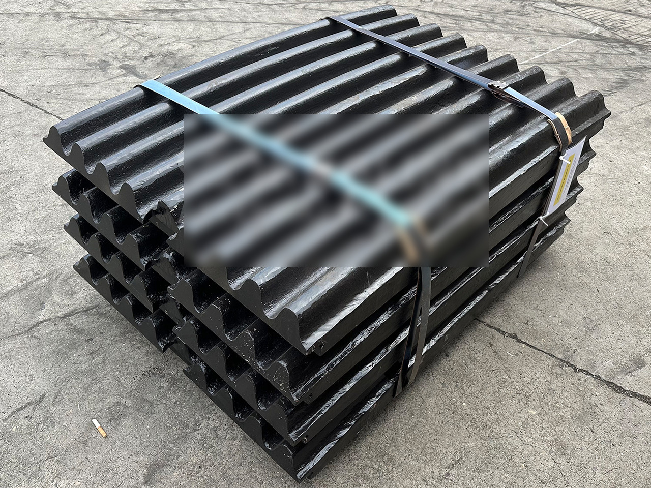 KINGLINK High Manganese Steel Movable Jaw Plates 17003347 for CT2036 Jaw Crusher - Reservedel for Entreprenørmaskin: billede 4 KINGLINK High Manganese Steel Movable Jaw Plates 17003347 for CT2036 Jaw Crusher - Reservedel for Entreprenørmaskin: billede 4