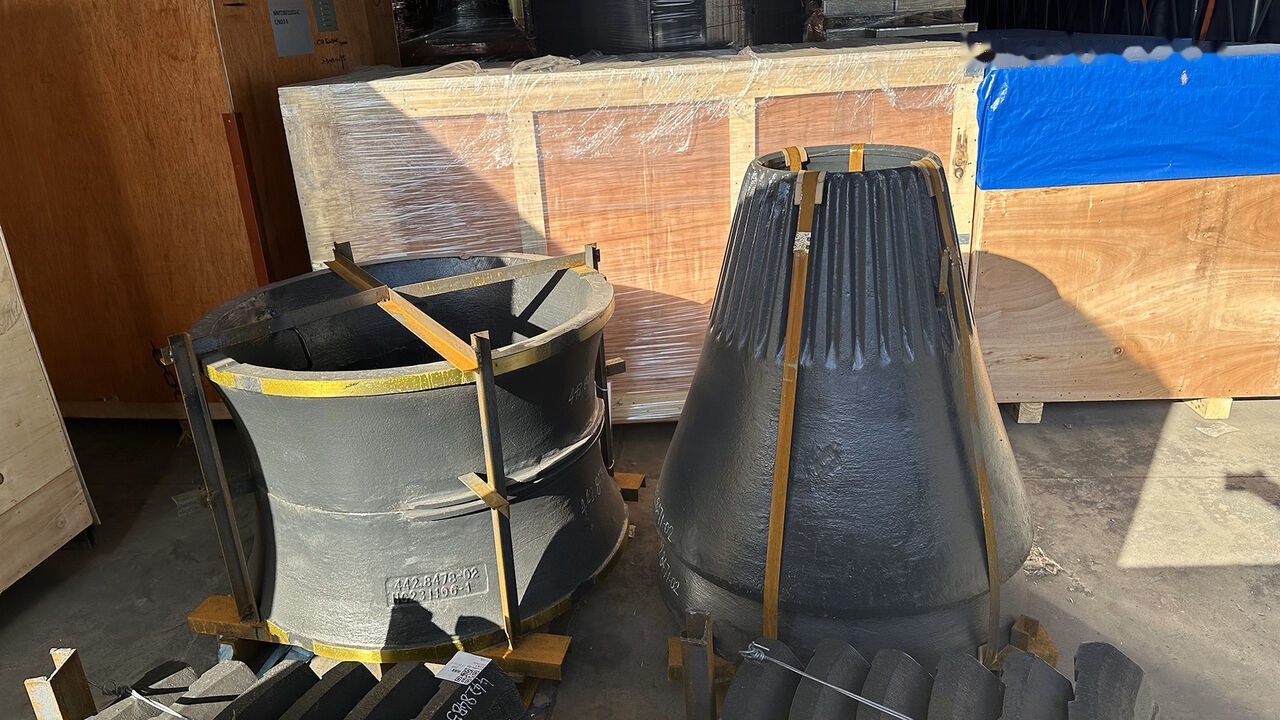Wear Parts Concave and Mantle for Sandvik CS430 Cone Crusher Kinglink KCS430 - Reservedel for Knuser: billede 1 Wear Parts Concave and Mantle for Sandvik CS430 Cone Crusher Kinglink KCS430 - Reservedel for Knuser: billede 1