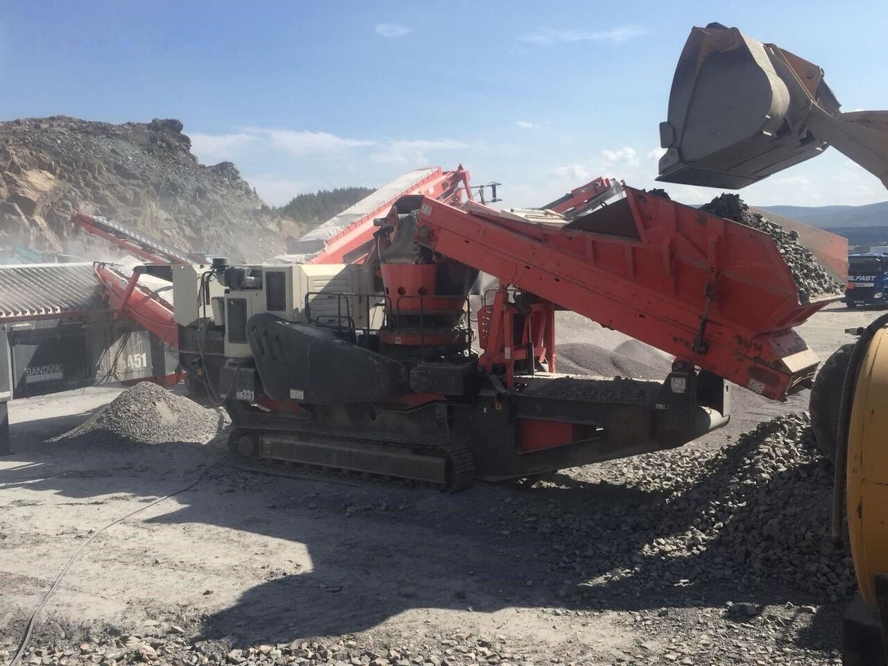 Sandvik QH331 Mobile Crushing Plant - Mobil knuser: billede 4 Sandvik QH331 Mobile Crushing Plant - Mobil knuser: billede 4