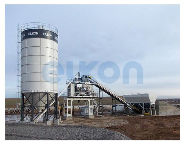 ELKON Elkomix-120 Stationary Concrete Batching Plant - Betonfabrik: billede 1 ELKON Elkomix-120 Stationary Concrete Batching Plant - Betonfabrik: billede 1