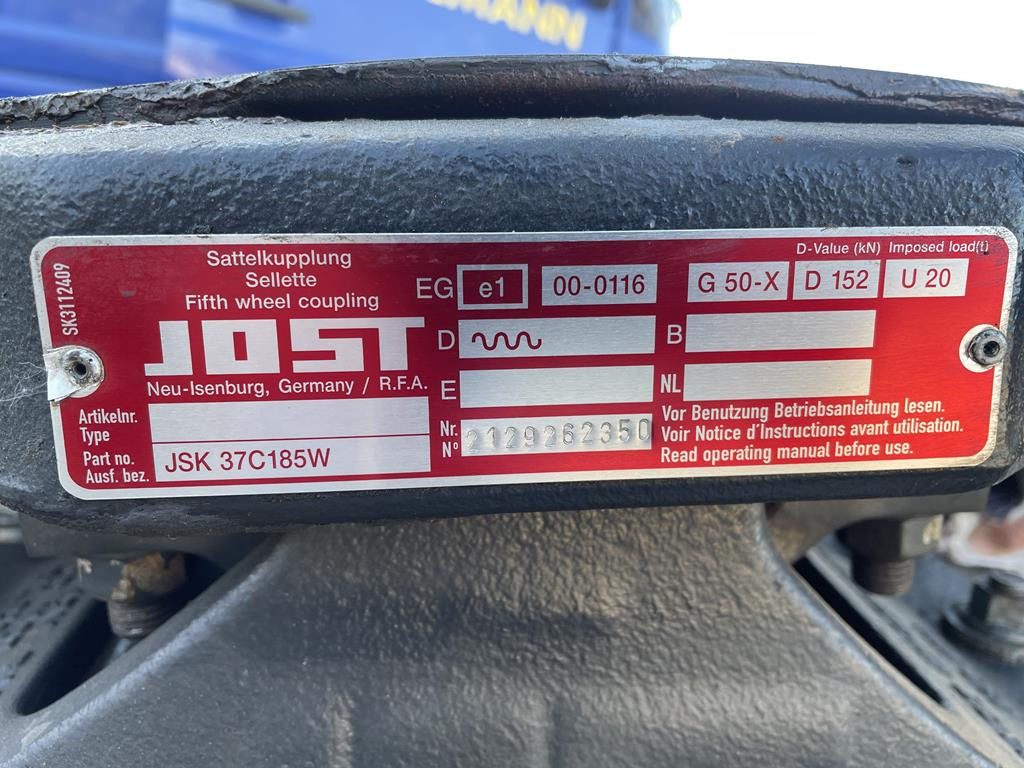 JOST JSK 37C185W - Drejeskammel for Lastbil: billede 5 JOST JSK 37C185W - Drejeskammel for Lastbil: billede 5