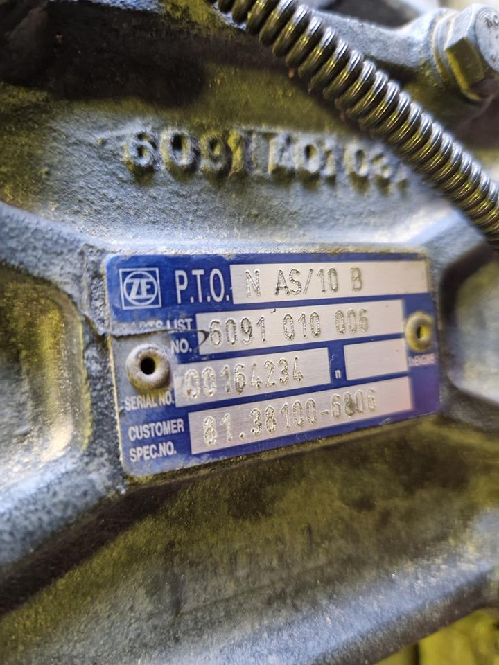 ZF P.T.O ASTRONIC N AS/10 B - 81.38100 - 6806 - Transmission for Lastbil: billede 5 ZF P.T.O ASTRONIC N AS/10 B - 81.38100 - 6806 - Transmission for Lastbil: billede 5