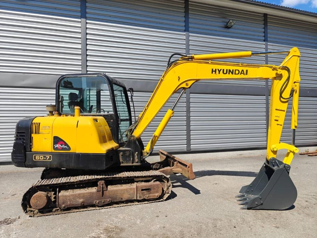Hyundai R 60-7 - Minigravemaskine: billede 5 Hyundai R 60-7 - Minigravemaskine: billede 5