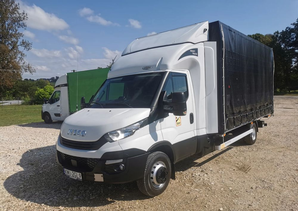 Iveco Daily 70C18 firana Winda 1.000kg Dhollandia wejkama 12pal - Lastbil med presenning: billede 1 Iveco Daily 70C18 firana Winda 1.000kg Dhollandia wejkama 12pal - Lastbil med presenning: billede 1