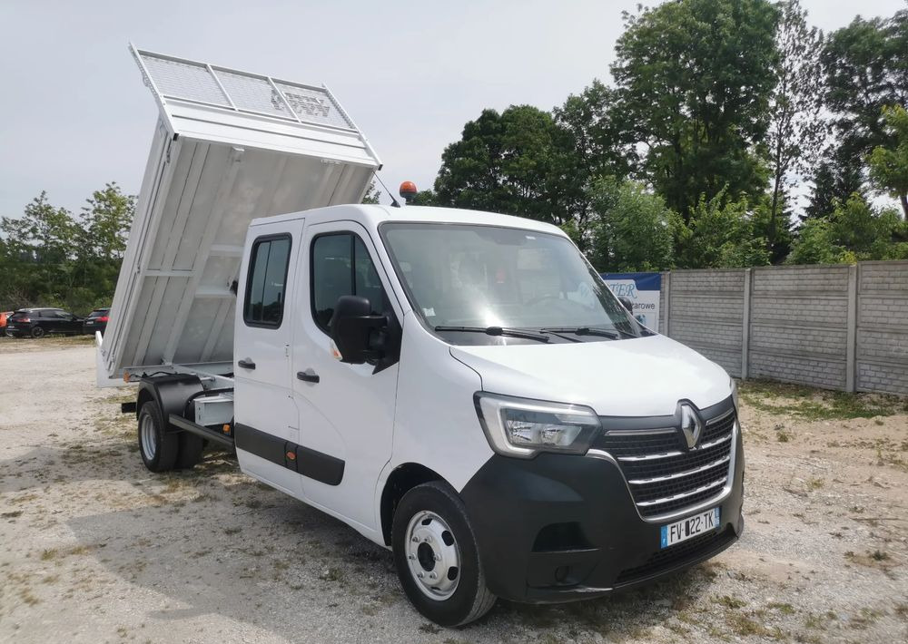 Renault Master 2.3dCi-130KM Brygadówka wywrotka 48.800km przebieg kiper doka Dubel klimatyzacja - Ladbil med tip: billede 3 Renault Master 2.3dCi-130KM Brygadówka wywrotka 48.800km przebieg kiper doka Dubel klimatyzacja - Ladbil med tip: billede 3