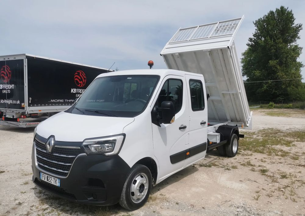 Renault Master 2.3dCi-130KM Brygadówka wywrotka 48.800km przebieg kiper doka Dubel klimatyzacja - Ladbil med tip: billede 2 Renault Master 2.3dCi-130KM Brygadówka wywrotka 48.800km przebieg kiper doka Dubel klimatyzacja - Ladbil med tip: billede 2