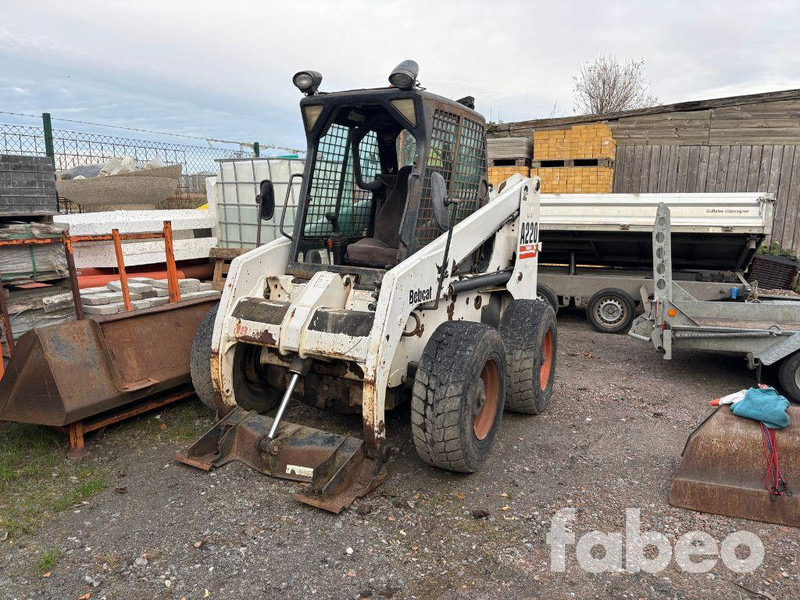 Bobcat A220 (112340) - Gummihjulslæsser: billede 1 Bobcat A220 (112340) - Gummihjulslæsser: billede 1