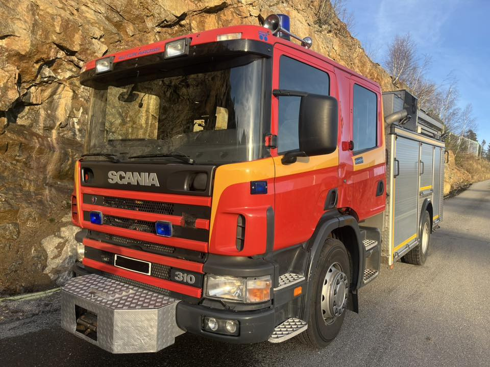 SCANIA P94GB 4x2 NZ310 - Fire engine - RESERVERAD !! - Brandbil: billede 1 SCANIA P94GB 4x2 NZ310 - Fire engine - RESERVERAD !! - Brandbil: billede 1