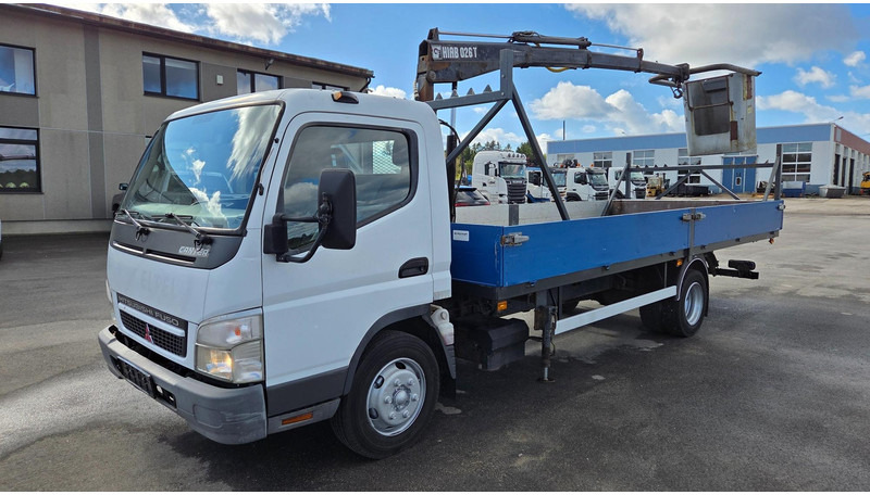 Mitsubishi CANTER FE85B HIAB 026 - Lastbil med lad, Lastbil med kran: billede 1 Mitsubishi CANTER FE85B HIAB 026 - Lastbil med lad, Lastbil med kran: billede 1