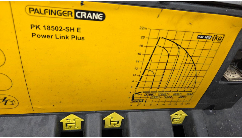 Palfinger PK18502 - Lastbilkran for Lastbil: billede 5 Palfinger PK18502 - Lastbilkran for Lastbil: billede 5