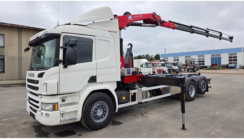 Scania P370 6X2*4 HMF 1730 - Lastbil kroghejs, Lastbil med kran: billede 1 Scania P370 6X2*4 HMF 1730 - Lastbil kroghejs, Lastbil med kran: billede 1