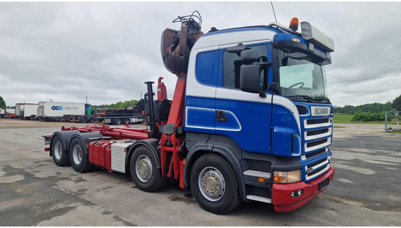 Scania R500 8X4 Epsilon E250Z95 - Lastbil kroghejs, Lastbil med kran: billede 4 Scania R500 8X4 Epsilon E250Z95 - Lastbil kroghejs, Lastbil med kran: billede 4
