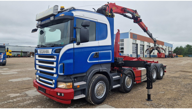 Scania R500 8X4 Epsilon E250Z95 - Lastbil kroghejs, Lastbil med kran: billede 1 Scania R500 8X4 Epsilon E250Z95 - Lastbil kroghejs, Lastbil med kran: billede 1