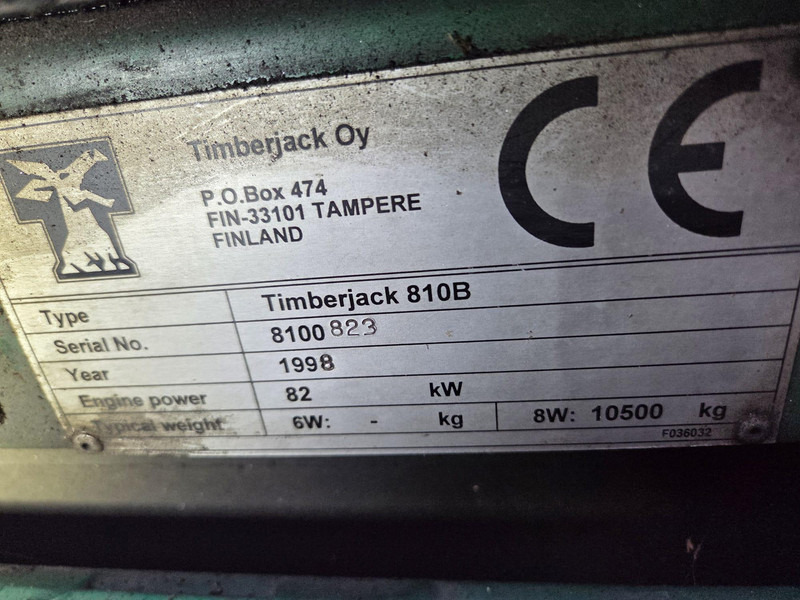 Skovvogn Timberjack 810B: billede 8