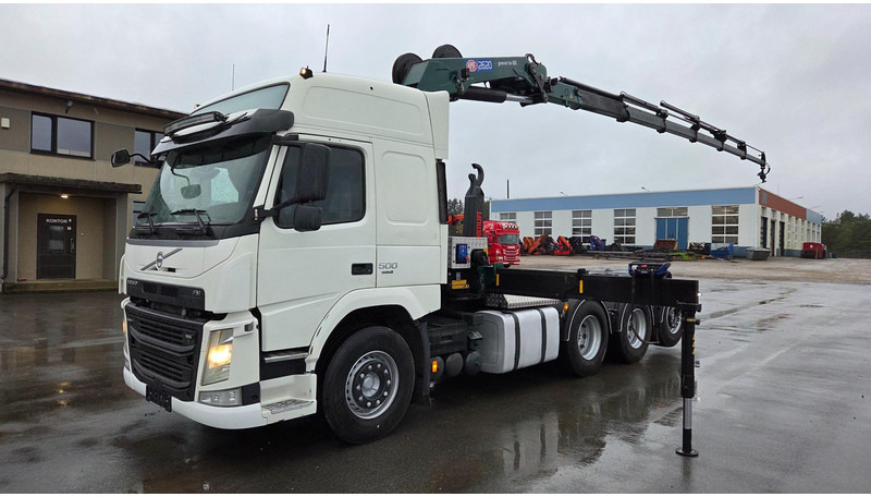 Volvo FM500 8X4*4 HMF 2620K6 - Lastbil kroghejs, Lastbil med kran: billede 1 Volvo FM500 8X4*4 HMF 2620K6 - Lastbil kroghejs, Lastbil med kran: billede 1