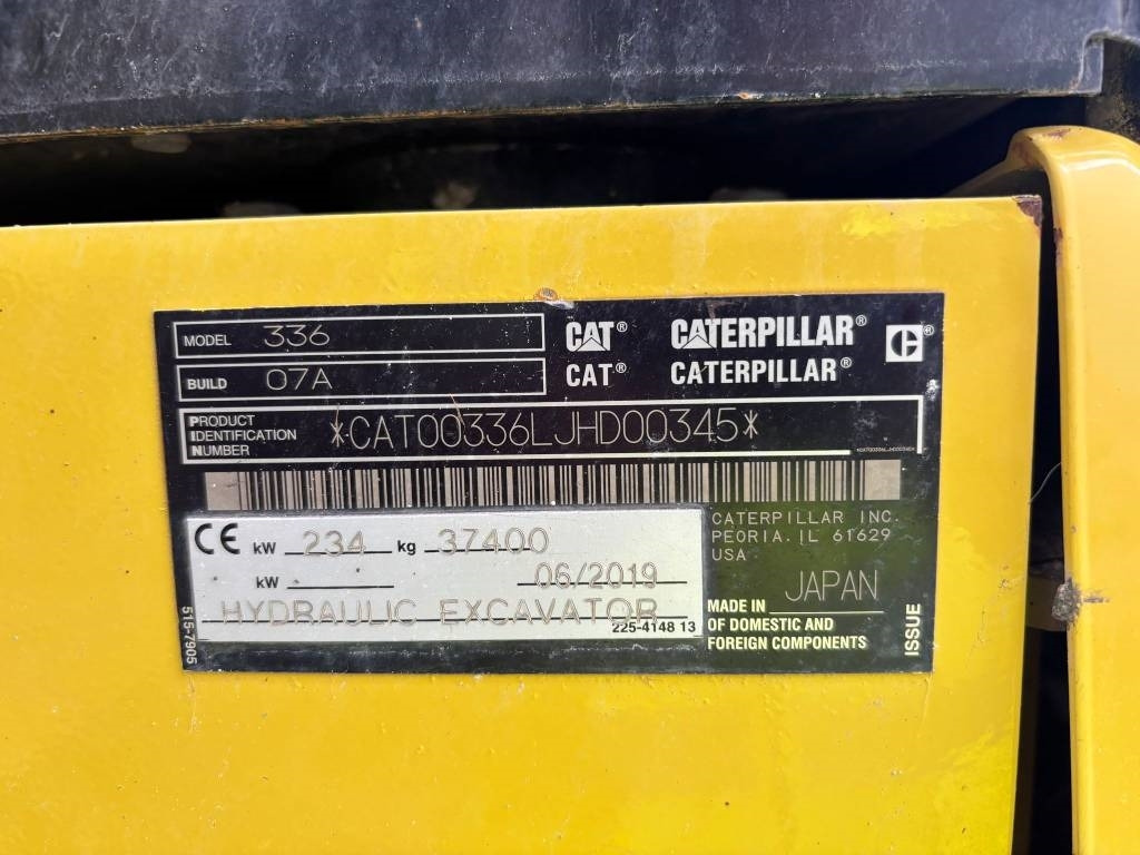 CAT 336 (Under Preparation / New UC) - Bæltegravemaskine: billede 2 CAT 336 (Under Preparation / New UC) - Bæltegravemaskine: billede 2