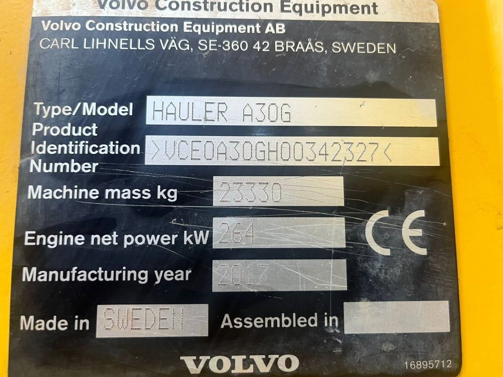 Volvo A 30 G (Under Preparation) - Knækstyret dumper: billede 2 Volvo A 30 G (Under Preparation) - Knækstyret dumper: billede 2