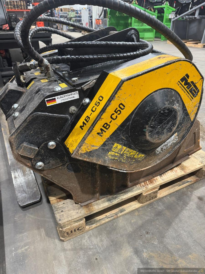 MB Crusher Brecherlöffel C50 S4 - Ausstellungs- / Vorführgerät für Bagger - Skovl: billede 1 MB Crusher Brecherlöffel C50 S4 - Ausstellungs- / Vorführgerät für Bagger - Skovl: billede 1