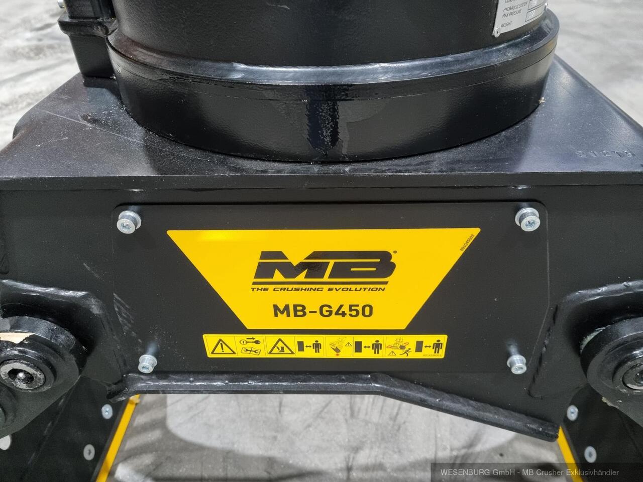 MB Crusher Sortiergreifer MB-G450 Anbauklasse 3,0 - 6,0 t - Grab for Entreprenørmaskin: billede 4 MB Crusher Sortiergreifer MB-G450 Anbauklasse 3,0 - 6,0 t - Grab for Entreprenørmaskin: billede 4