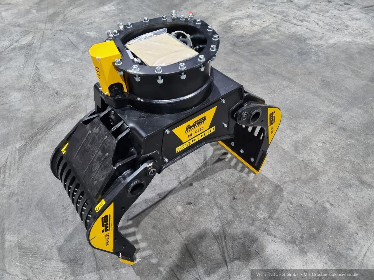 MB Crusher Sortiergreifer MB-G450 Anbauklasse 3,0 - 6,0 t - Grab for Entreprenørmaskin: billede 1 MB Crusher Sortiergreifer MB-G450 Anbauklasse 3,0 - 6,0 t - Grab for Entreprenørmaskin: billede 1