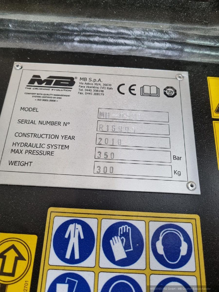 MB Crusher R500 Fräse für Bagger - Neugerät - Udstyr: billede 5 MB Crusher R500 Fräse für Bagger - Neugerät - Udstyr: billede 5