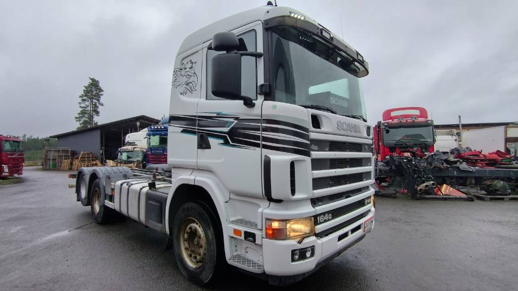 Scania R164 480 rautajouset,av4100mm , ADR. HIENO!! - Lastbil chassis: billede 1 Scania R164 480 rautajouset,av4100mm , ADR. HIENO!! - Lastbil chassis: billede 1