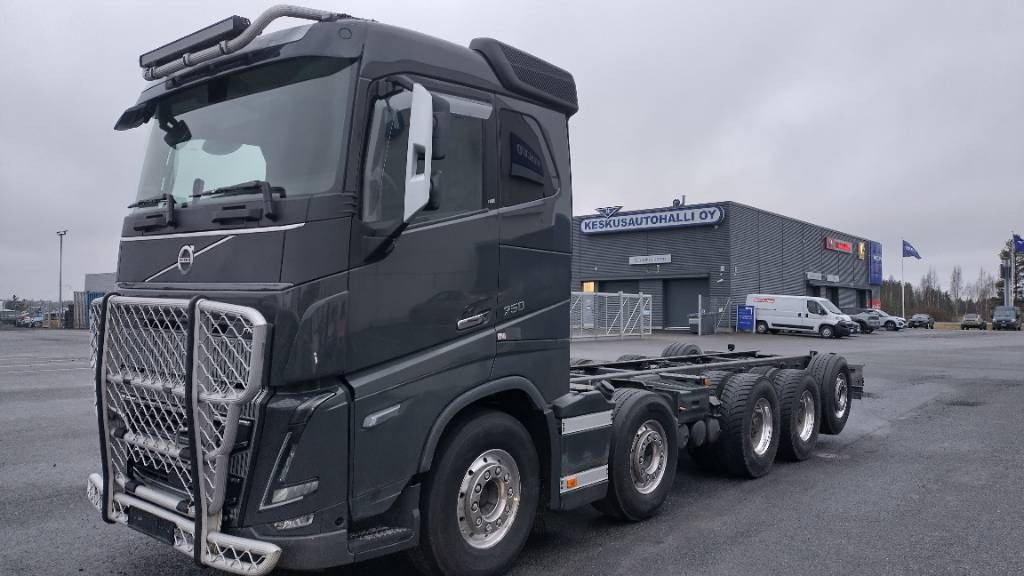 Volvo FH750 10*4 alusta,napaperät - Lastbil chassis: billede 1 Volvo FH750 10*4 alusta,napaperät - Lastbil chassis: billede 1