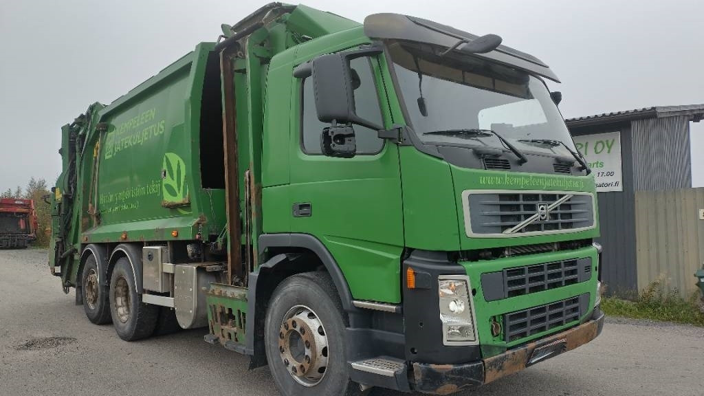 Volvo FM9 6x2 pakkaaja +nostin +etukippo - Affaldsmaskine: billede 4 Volvo FM9 6x2 pakkaaja +nostin +etukippo - Affaldsmaskine: billede 4