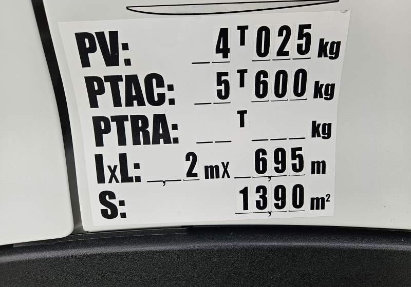 Minibus, Persontransport Iveco A50C17 DAILY / SPROWADZONE / MANUAL / EEV: billede 16
