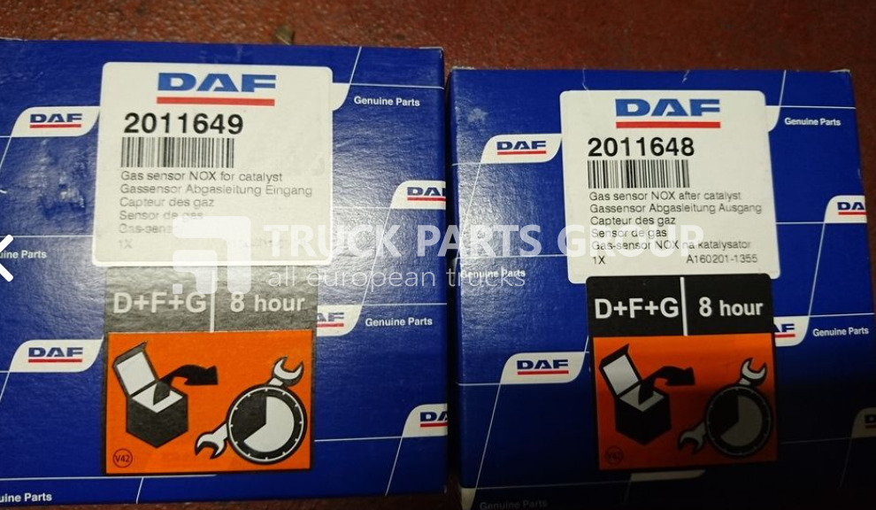 DAF 105XF, 106XF EURO 5, EURO 6, NOX sensor before the catalyst, aft control unit - Sensor for Lastbil: billede 2 DAF 105XF, 106XF EURO 5, EURO 6, NOX sensor before the catalyst, aft control unit - Sensor for Lastbil: billede 2