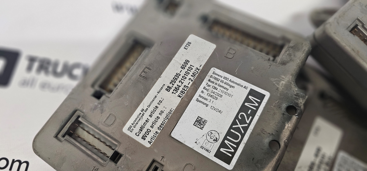 SCANIA SCANIA T, P, G, R, L, S, MUX2-M control unit, MUX2 - M, Ecu Scania F K N-Series Coach Trucks, SOLARIS, NOS Continental Automotive Multiplex Node MUX2-B D-78052, Multiplex MUX2-M VDO Siemens Truck Coac - Kontrol blok for Lastbil: billede 3 SCANIA SCANIA T, P, G, R, L, S, MUX2-M control unit, MUX2 - M, Ecu Scania F K N-Series Coach Trucks, SOLARIS, NOS Continental Automotive Multiplex Node MUX2-B D-78052, Multiplex MUX2-M VDO Siemens Truck Coac - Kontrol blok for Lastbil: billede 3