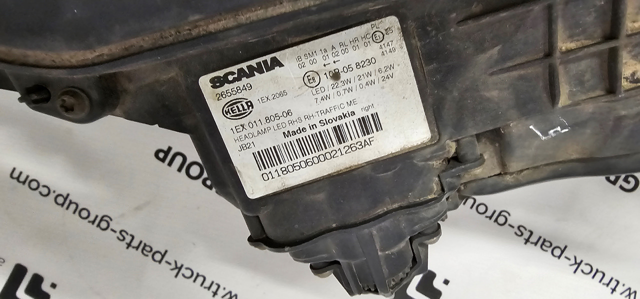 SCANIA Scania headlight S line EURO 6, lamps 2674390, 2379882, 2655848, 2674391, 2379886, 2655849, 2674392, 2674412, 2338121, 2338122, 2338273, 2338275, 2338281, 2338282, 2311420, 2295953, 2529168, 2346372, - Forlygte for Lastbil: billede 3 SCANIA Scania headlight S line EURO 6, lamps 2674390, 2379882, 2655848, 2674391, 2379886, 2655849, 2674392, 2674412, 2338121, 2338122, 2338273, 2338275, 2338281, 2338282, 2311420, 2295953, 2529168, 2346372, - Forlygte for Lastbil: billede 3